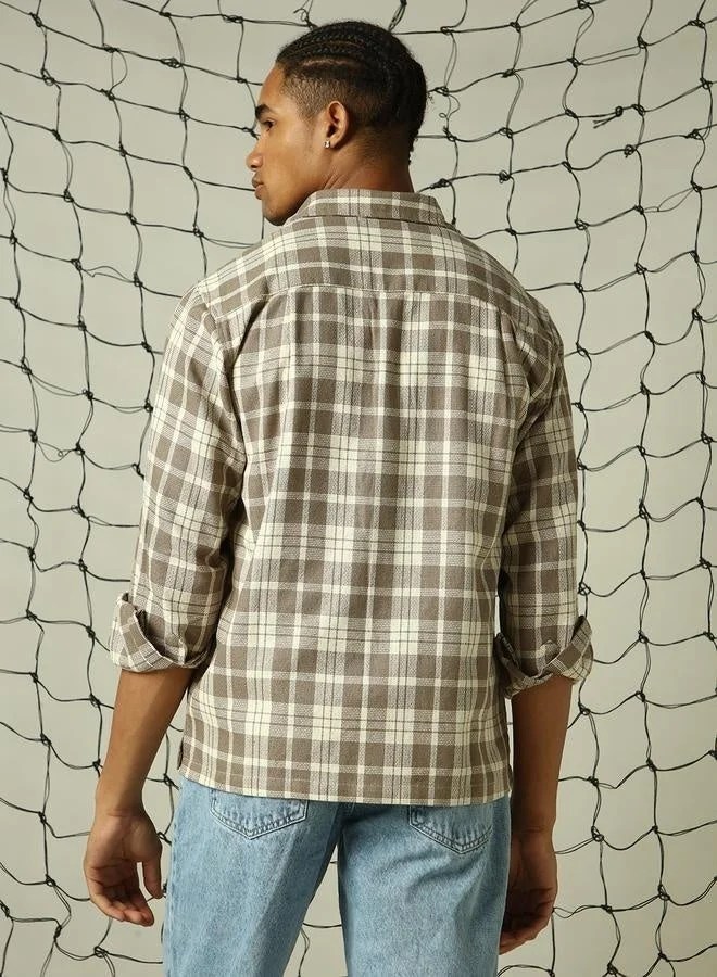 Hubberholme  Brown Shirt for Men, Versatile Comfort for Men | Best Price UAE