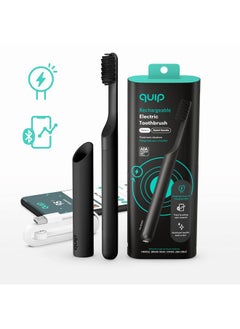 Uip Rechargeable Electric Toothbrush Smart Bluetooth Sonic Toothbrush With Habit Improving Timer Ada Accepted Electric Toothbrush For Adults Travel Toothbrush With Cover All Black Metal - pzsku/ZF4F079B207D6129F2193Z/45/_/1696071796/50f9a6a0-eddb-427d-8f85-18fa2bb24744