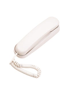 Generic Mini Desktop Corded Landline Phone Fixed Telephone Wall Mountable Supports Mute/ Pause/Redial Functions for Home Hotel Office Bank Call Center  - Image 4