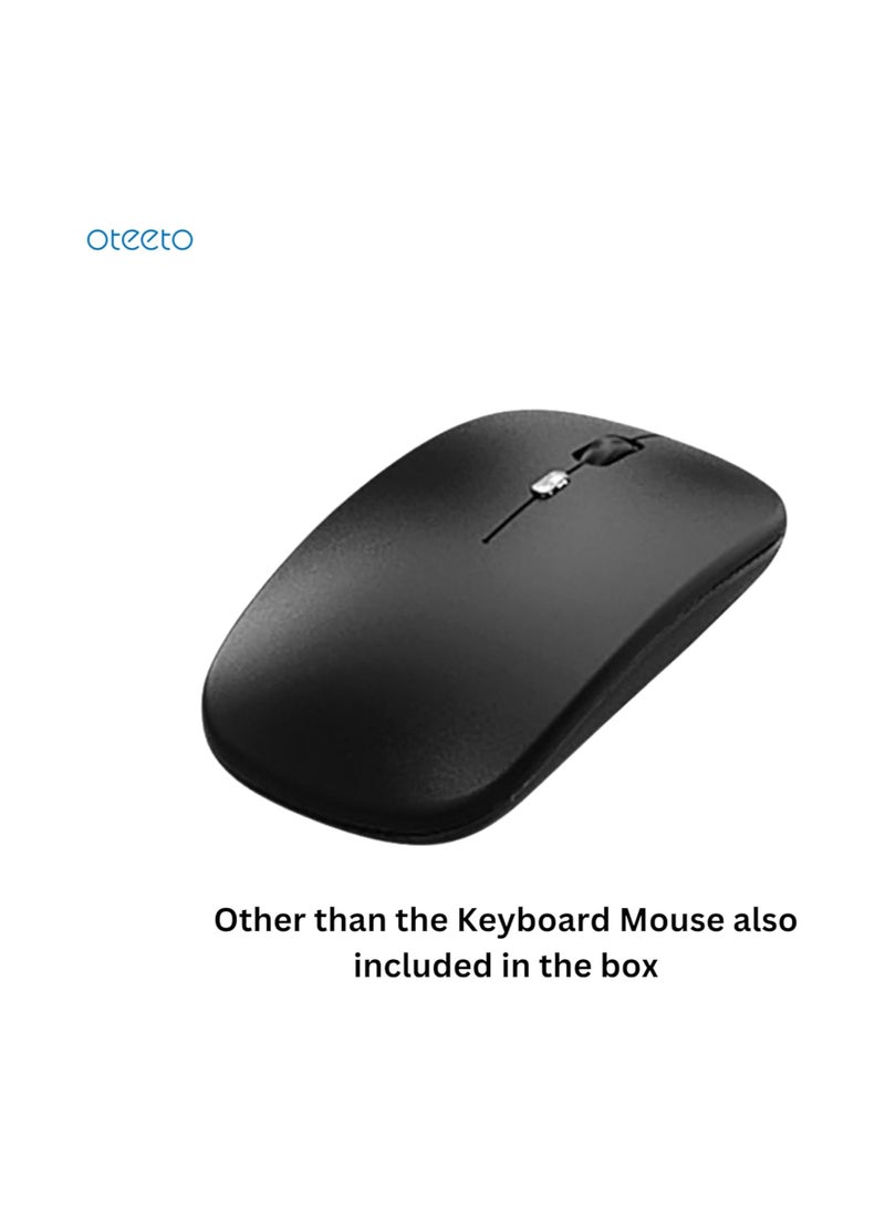 Oteeto TAB 11 Pro Tablet/10.1 Inch IPS LCD/8GB RAM + 512 GB ROM/5G Network/6000 mAh/8MP Front + 13MP Rear Camera/Octa Core 1.3GHz/Android 13/Includes Keyboard,Touch Pen,Mouse (Blue) - Image 3