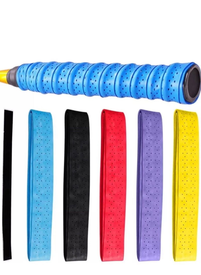 BLUE CORAL - Anti-slip Badminton Grips In Mixed Colors Breathable Sport Over Grip Sweatband Tennis Badminton Squash Racket Grip - Image 1