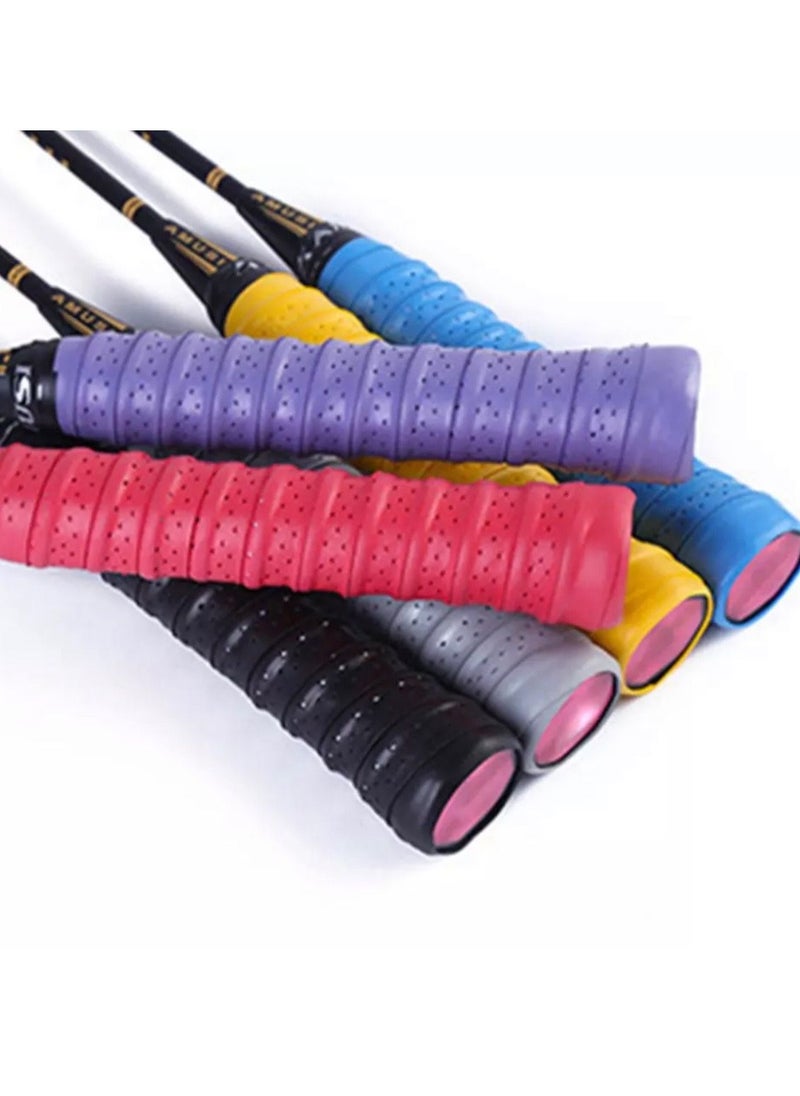 BLUE CORAL - Anti-slip Badminton Grips In Mixed Colors Breathable Sport Over Grip Sweatband Tennis Badminton Squash Racket Grip - Image 1