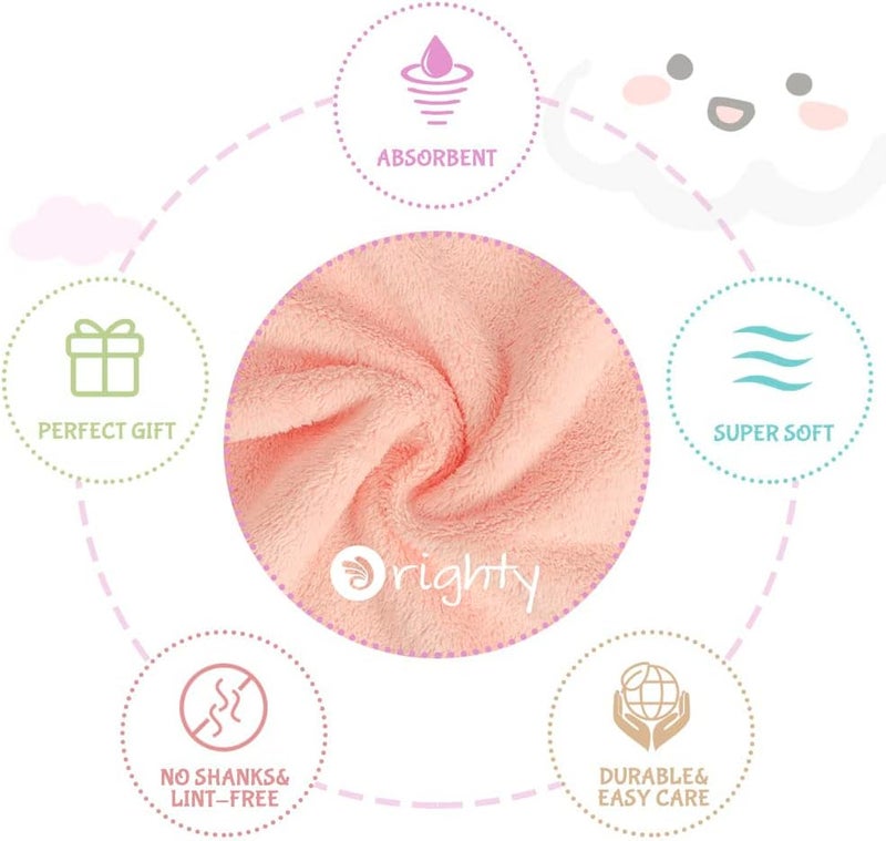 Orighty Baby Burp Cloths - 8 Pack - Image 2