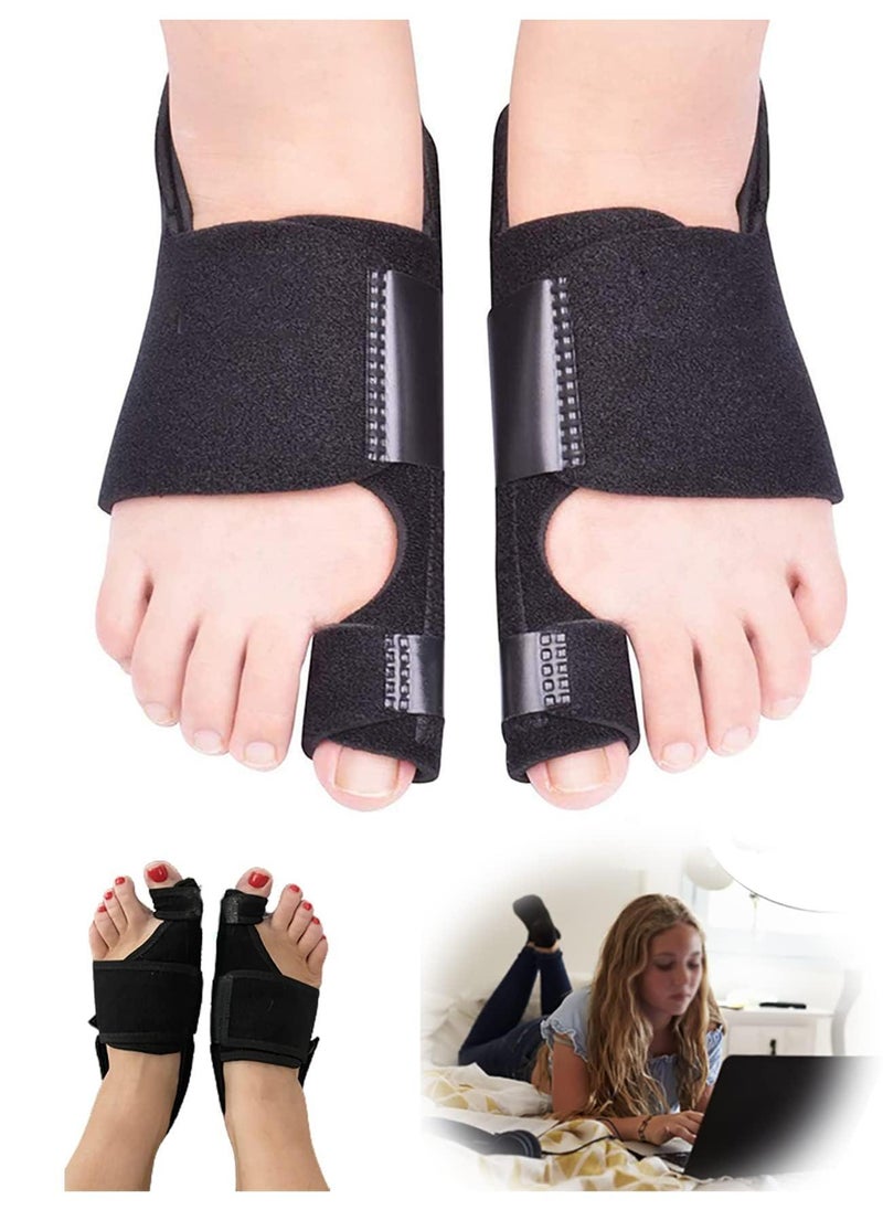 Sweet seven Bunion Corrector Bunion Splint Orthopedic Big Toe Straightener Non-Surgical Hallux Valgus Correction Hammer Toe Straightener Toe corrector for Pain Relief Fits Men and Women  - Image 1