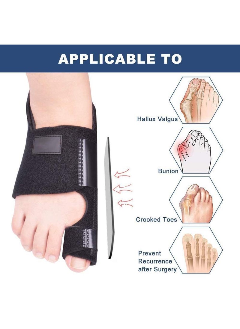 Sweet seven Bunion Corrector Bunion Splint Orthopedic Big Toe Straightener Non-Surgical Hallux Valgus Correction Hammer Toe Straightener Toe corrector for Pain Relief Fits Men and Women  - Image 4
