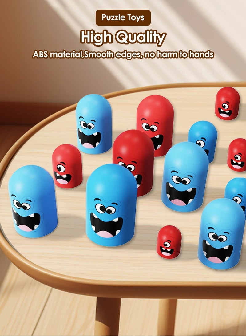 AROAQ Table Board Intelligence Montessori Games Intellectual Gobble Game Three In A Row Children Toys Kids Gifts Fun parent-child game - Image 3