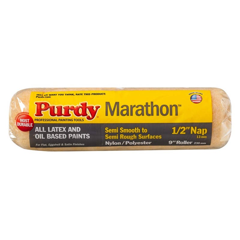 Purdy 210922 144602093 9 Marathon 12 Nap Roller Cover White - Image 1