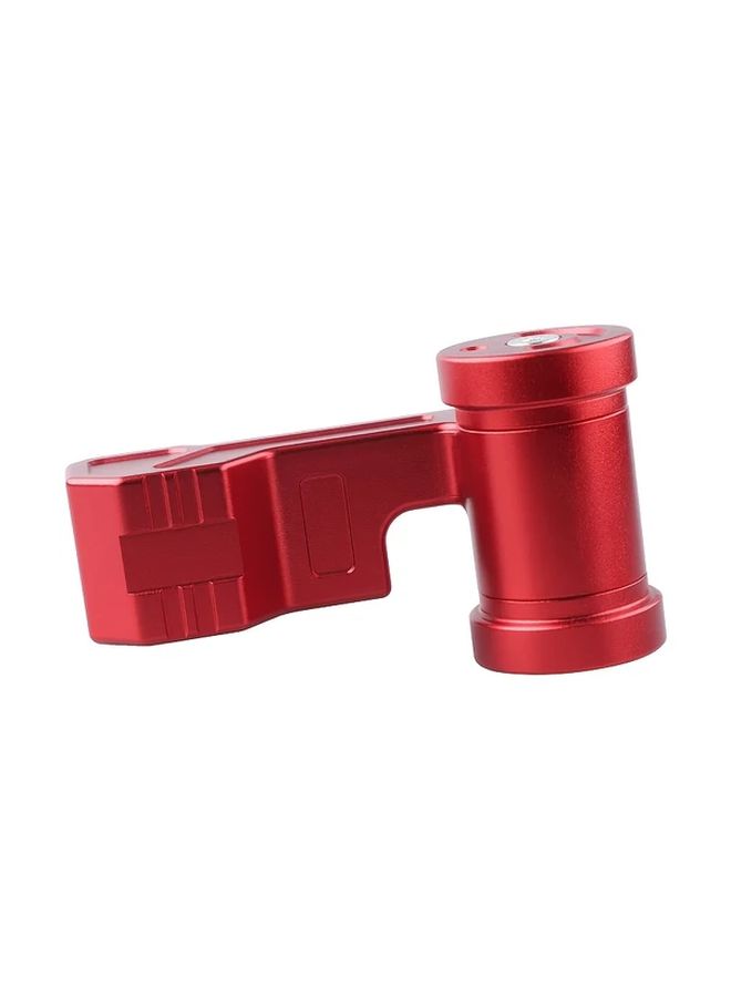 Car Modification Red Gear Shift Knob Aircraft Mechanical Control Lever Yacht Short Handle - Image 4