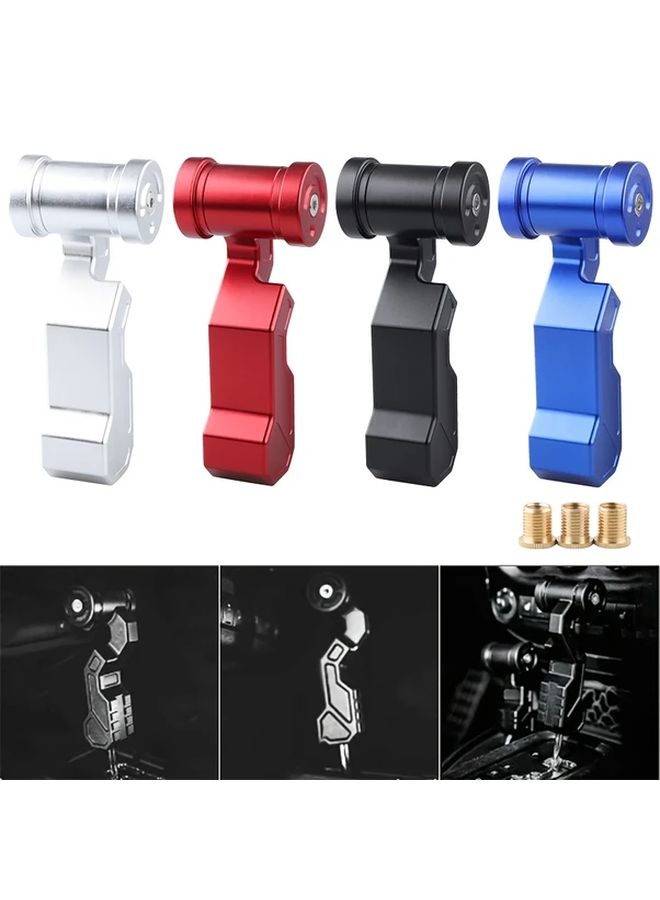 Car Modification Red Gear Shift Knob Aircraft Mechanical Control Lever Yacht Short Handle - Image 1