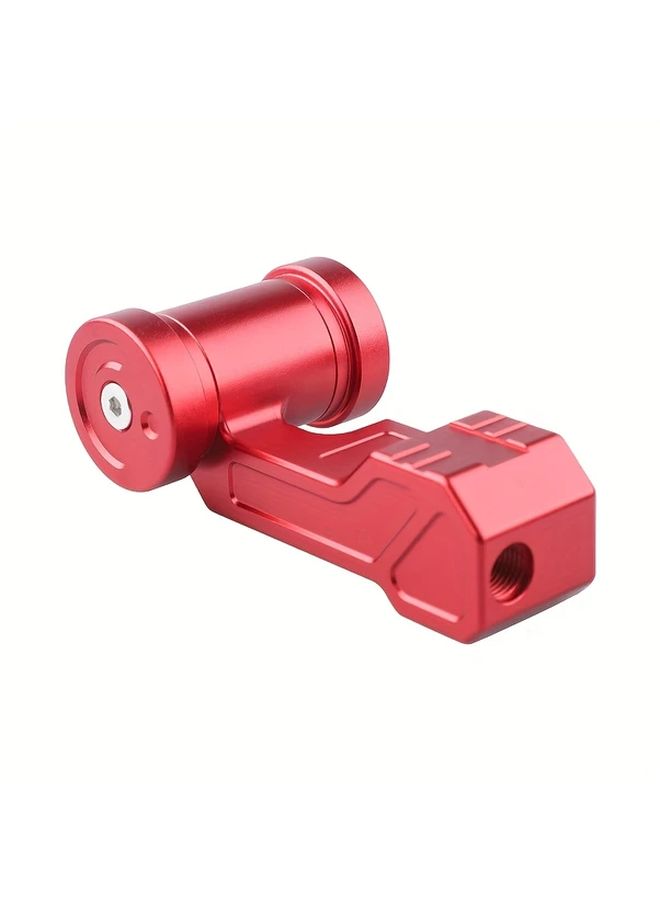 Car Modification Red Gear Shift Knob Aircraft Mechanical Control Lever Yacht Short Handle - Image 3