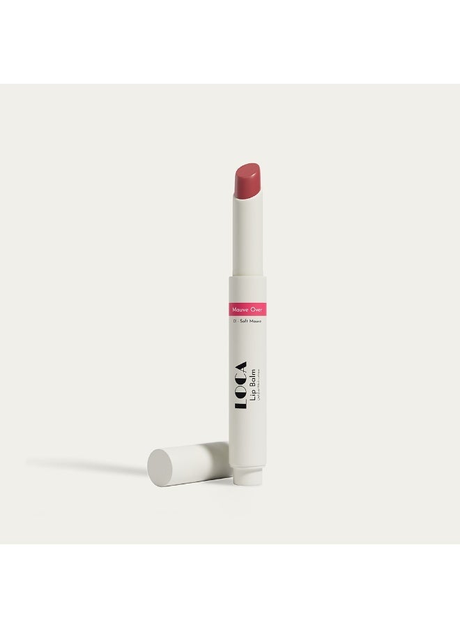 loca Lip Balm 01 - Mauve Over (Soft Mauve) - Image 1