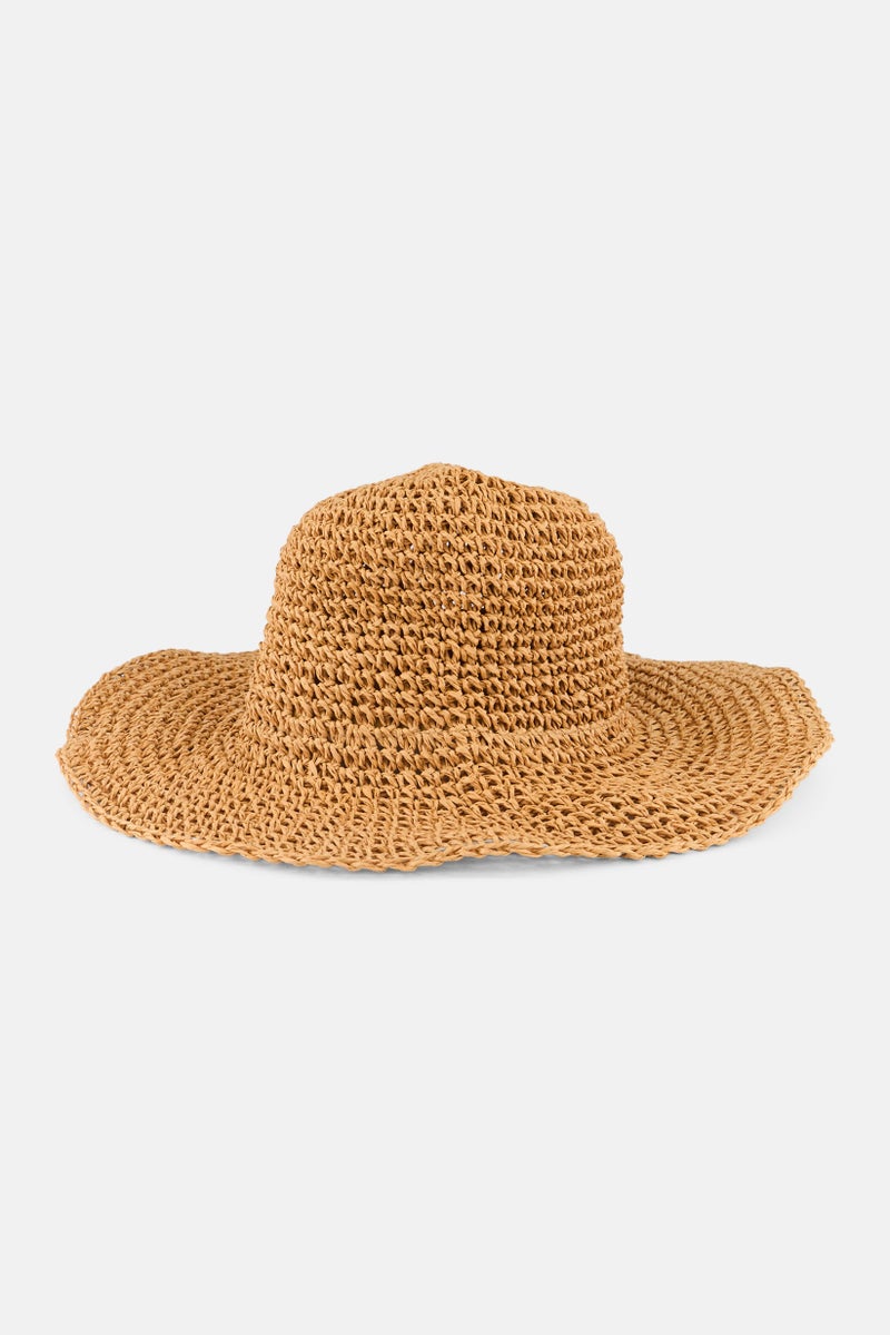 AEROSOLES Women Textured Bucket Hat, Tan - Image 1
