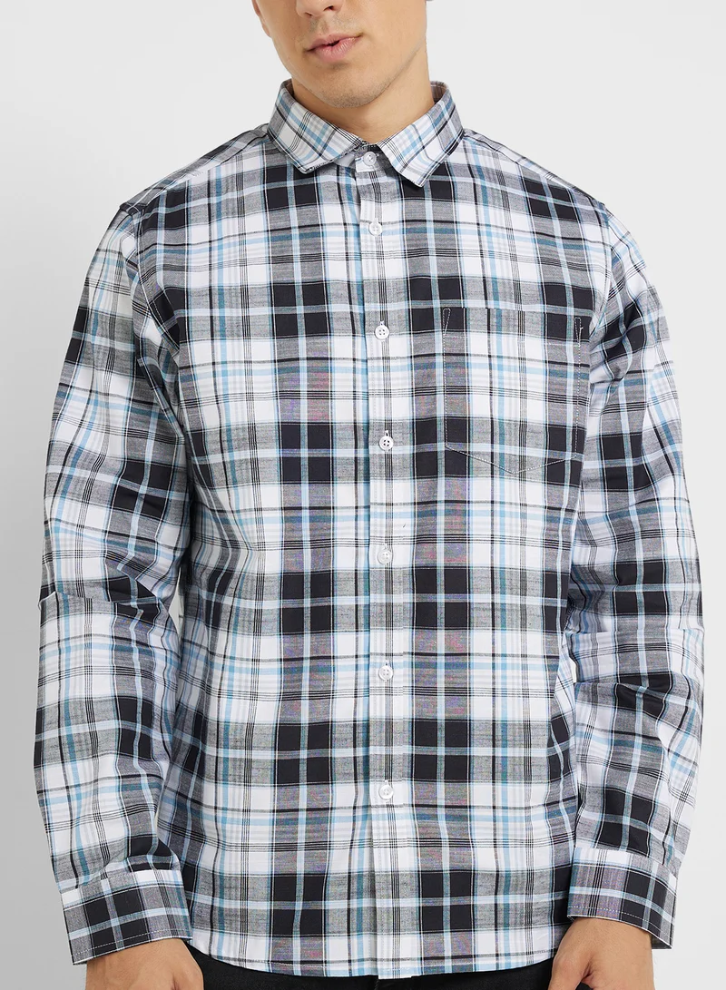 Robert Wood Casual Long Sleeve Shirt