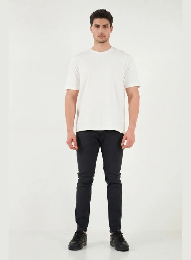 Buratti  Buratti Cotton Crew Neck Short Sleeve T-Shirt Men's T-SHIRT 5904114 for Men | Best Price UAE