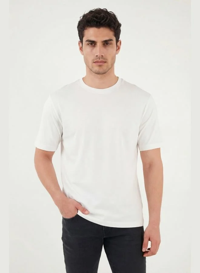 Buratti Buratti Cotton Crew Neck Short Sleeve T-Shirt Men's T-SHIRT 5904114