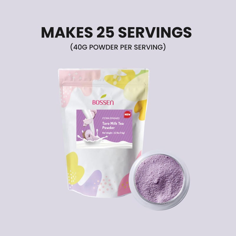Bossen Bubble Tea All-in-One Powder Mix (Taro) - Image 2