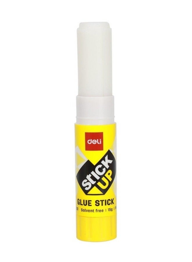 Deli 2-Piece Stick Up Strong Adhesive Glue Stick White 15g - Image 3