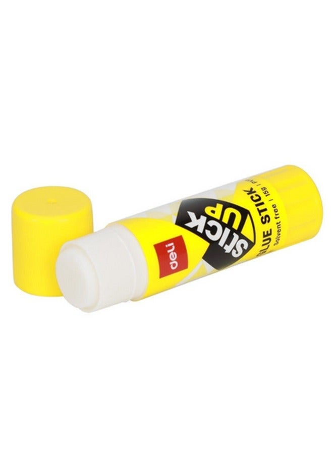 Deli 2-Piece Stick Up Strong Adhesive Glue Stick White 15g - Image 2