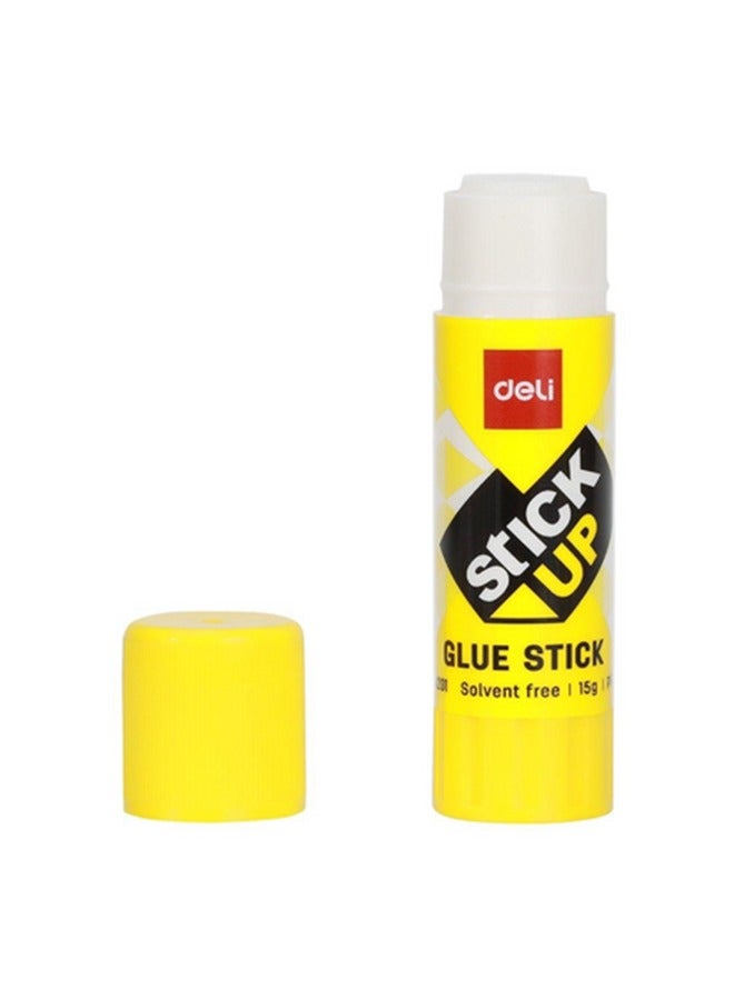 Deli 2-Piece Stick Up Strong Adhesive Glue Stick White 15g - Image 4