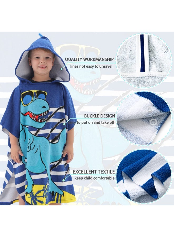 NajmStyle Baby Bath Towel Beach Towel, Thicker Kids Hooded Beach Towel for Boys Girls Softest Hooded Bath Towel Wrap Pool Beach Towel for Babie, Toddler Bathrobe for Kids 3-7 Years - Image 3