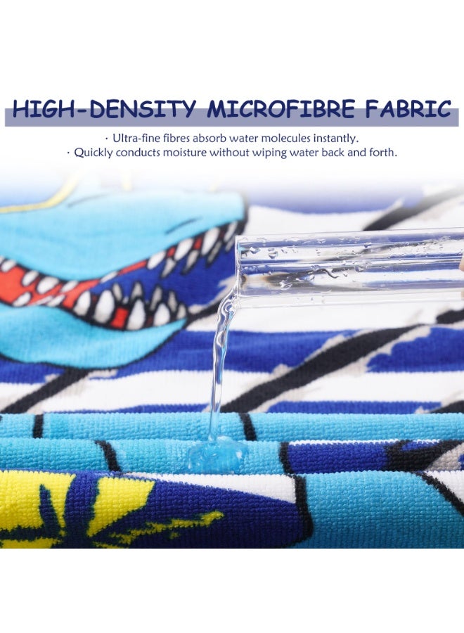 NajmStyle Baby Bath Towel Beach Towel, Thicker Kids Hooded Beach Towel for Boys Girls Softest Hooded Bath Towel Wrap Pool Beach Towel for Babie, Toddler Bathrobe for Kids 3-7 Years - Image 4