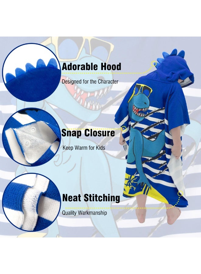 NajmStyle Baby Bath Towel Beach Towel, Thicker Kids Hooded Beach Towel for Boys Girls Softest Hooded Bath Towel Wrap Pool Beach Towel for Babie, Toddler Bathrobe for Kids 3-7 Years - Image 2