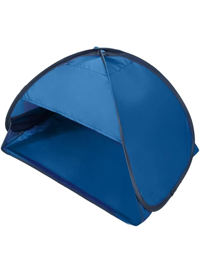 PROMASS Beach Sun Shelters, Instant Sun Shade Canopy, Head Pop Up Small Canopy, Lazy Tent, Portable Sun Shelter With Mobile Phone Stand, Automatic Shade Tent For Beach Camping Fishing Hiking Picnic