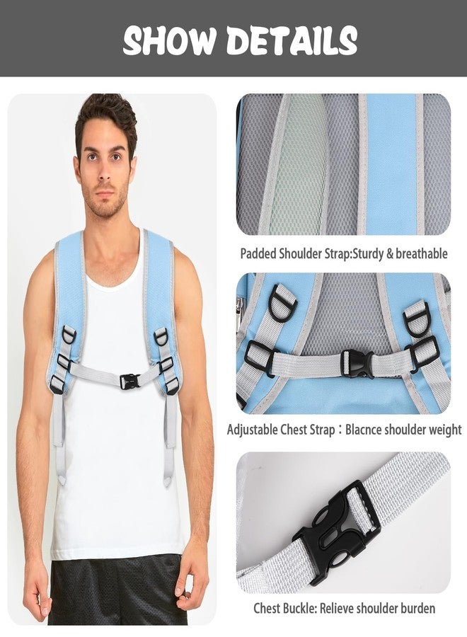 Miaoaws Cat Backpack Carrier,Pet Carrier Airline Approved for Small Dog Cat Puppy Kitten Bunny,Ventilated Mesh Design Animal Backpack for Hiking Camping Travel Bag (Blue) - Image 4