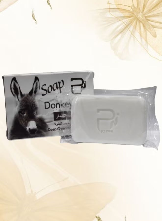 PYRON Donkey milk soap, nourishing, moisturizing and rejuvenating for the skin, 100g - Image 2