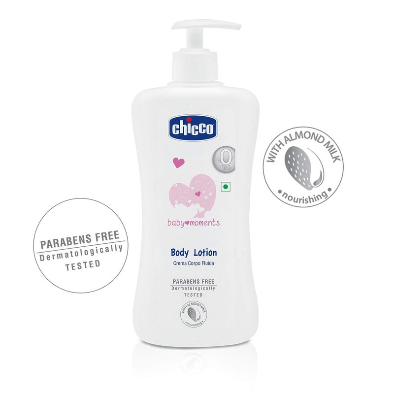 Chicco Baby Moment Body Lotion Size 500 Ml - Image 2