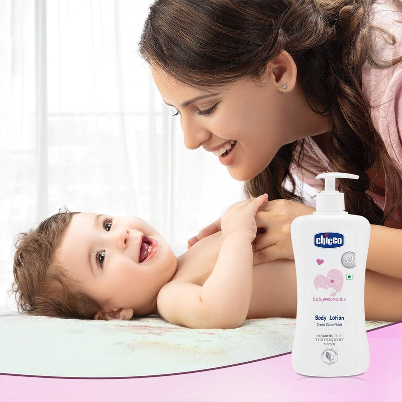 Chicco Baby Moment Body Lotion Size 500 Ml - Image 4