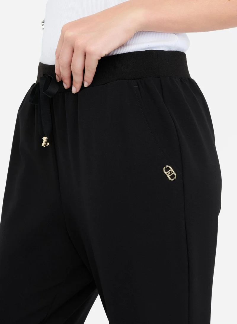 ليو جو Joggers with drawstring