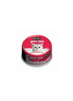 Kit Cat Boneless Chicken Shreds & Smoked Fish Flakes with Goat Milk 70g×6 