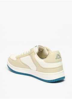 Kappa Men's Colourblock Sports Shoes with Lace-Up Closure  - Image 3