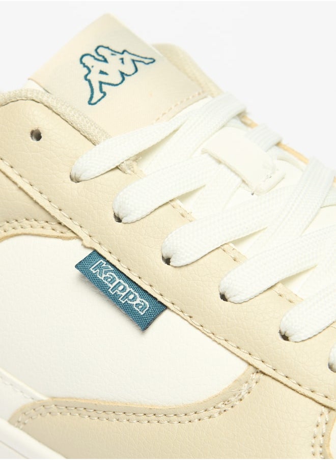 Kappa Men's Colourblock Sports Shoes with Lace-Up Closure  - Image 4