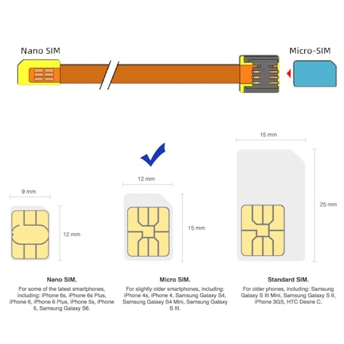 chenyang Soft Flat FPC Cable Micro SIM Card to Nano SIM Kit Male to Female Extension Extender Cable 10cm - Image 3