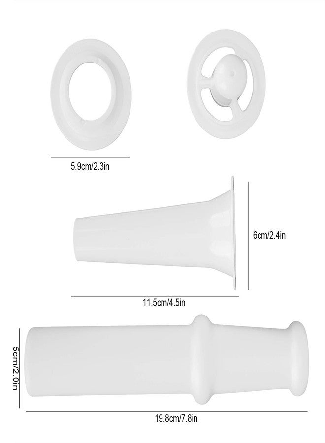 Zerodis Food Grinder Attachment for Kitchen Aid Stand Mixers with Universal Food Pusher + Sausage Filler Nozzle + Kubbe Attachment for Size 5 Meat Grinder - Image 3