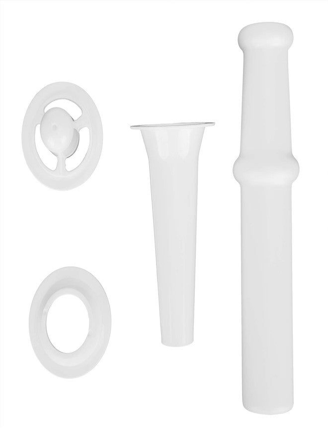 Zerodis Food Grinder Attachment for Kitchen Aid Stand Mixers with Universal Food Pusher + Sausage Filler Nozzle + Kubbe Attachment for Size 5 Meat Grinder - Image 5
