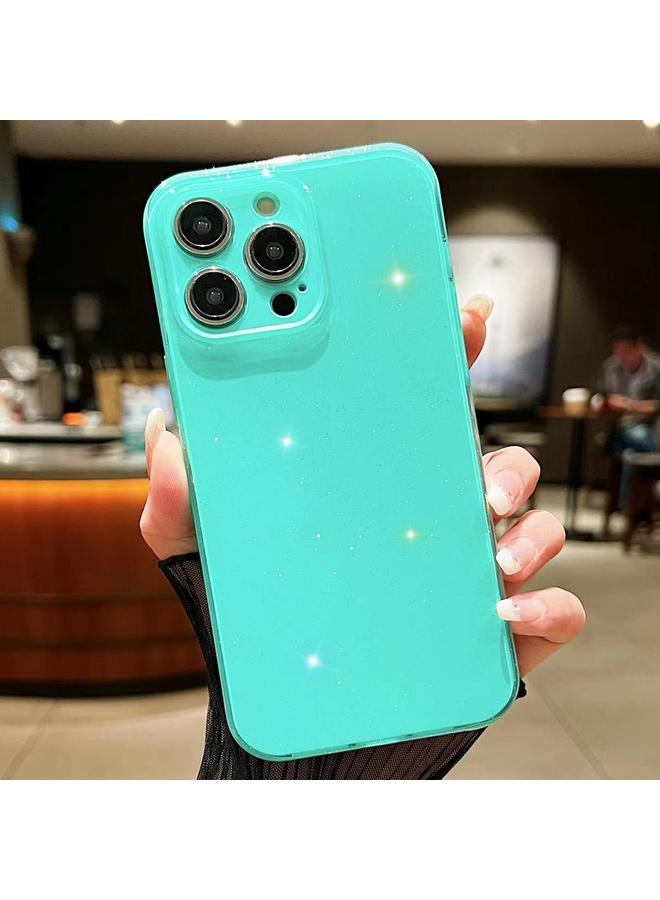 إيروريكس جراب لهاتف iPhone 15 Pro Max، جراب هاتف TPU بلون سادة لامع من مادة هلامية - Image 1