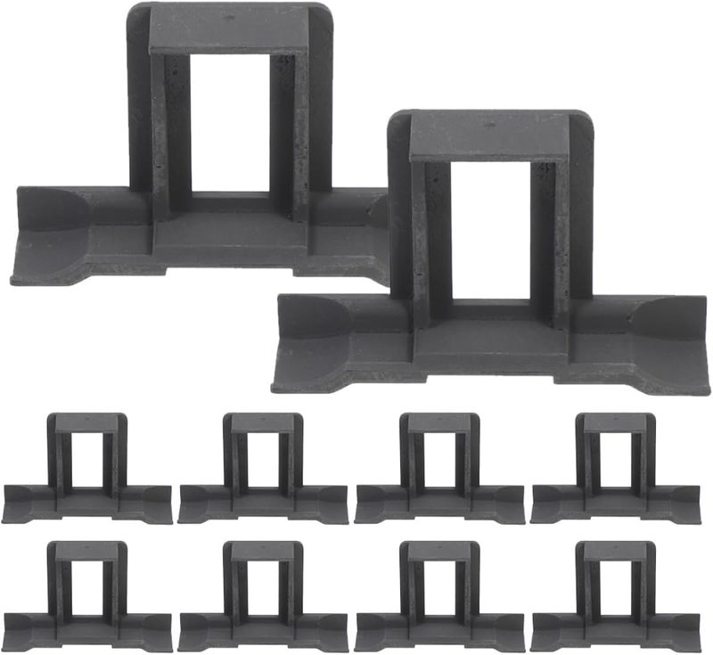 VICASKY 20pcs 35mm Solar Panel Water Drainage Clips Photovoltaic Panel Mud Drain Buckles for Outdoor Solar Array Water Guide and Debris Removal - Image 1