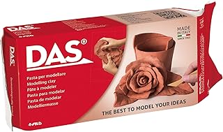 DAS Air-Hardening Modeling Clay, 1.1 Lb. Block, Terra Cotta Color (387100) - Image 1