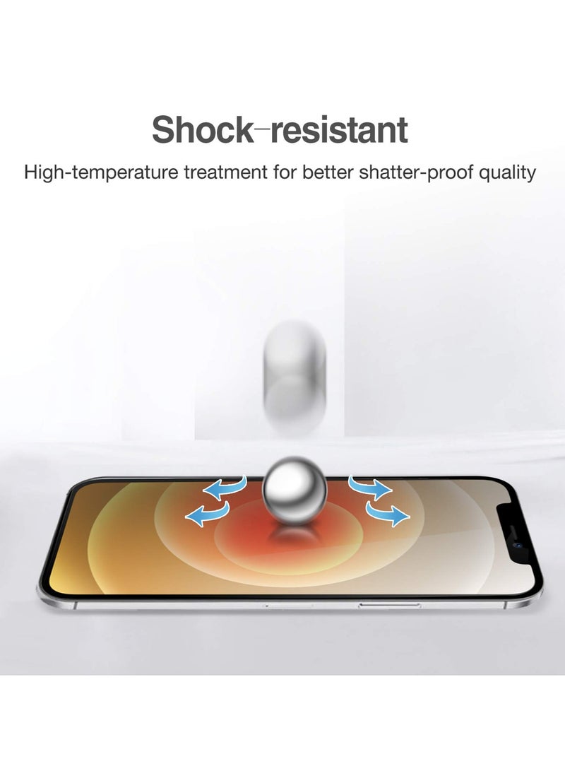 Procases 2 Pack Iphone 12 Pro Iphone 12 6.1 Inch 2020 Privacy Screen Protector Anti Spying Dark Tempered Glass Screen Film Guard Iphone 12 Pro 5G Screen Protector - Image 5