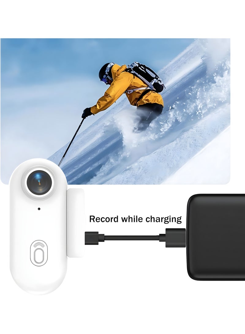 4K Action Camera with Magnetic Mount & Waterproof Case, Wi-Fi Touch Screen, Long Battery Life - Ideal for Cycling, Diving, Vlogging & Sports - Image 2