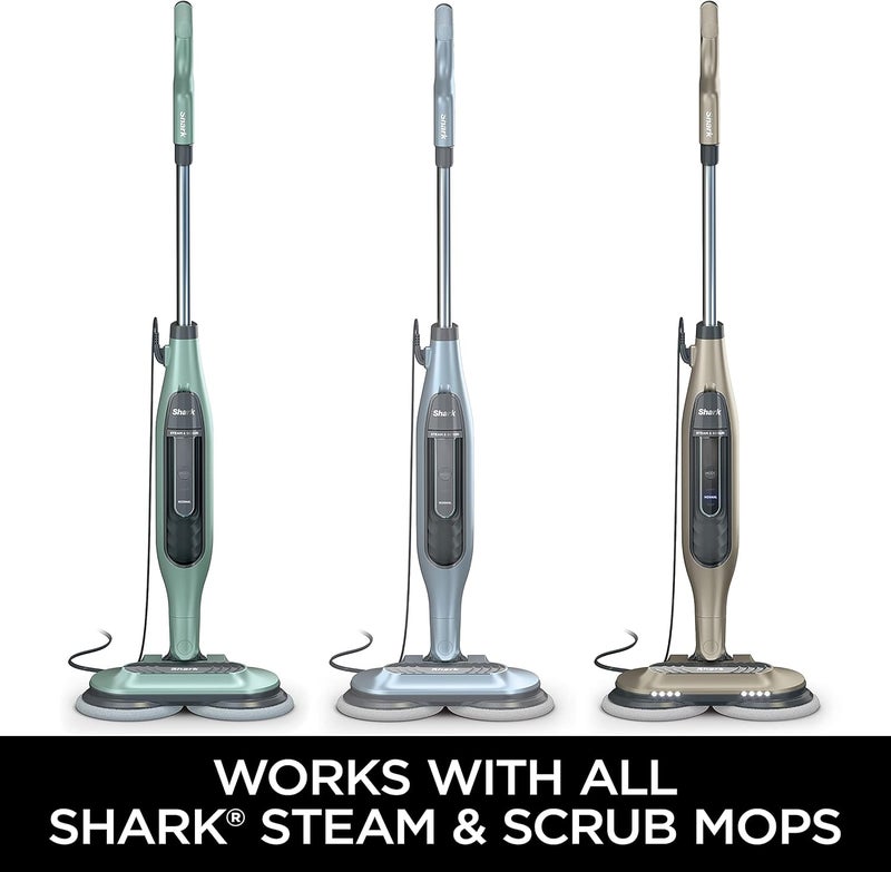 Shark , Grey XKITP7000D Soft 2 Steam & Scrub Dirt Grip Dusting Washable Pads - Image 3