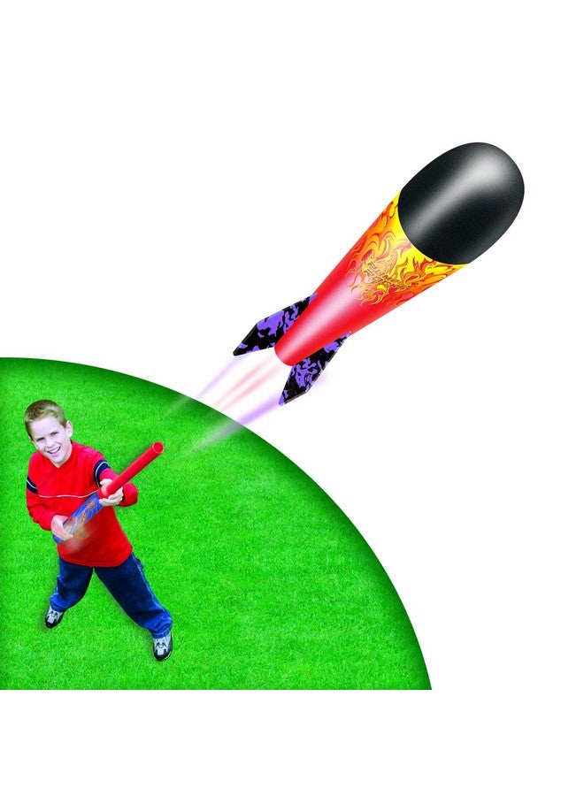 Geospace Pump Rocket Combo Battle Pack (Jr. Battle Pack) Dueling Flying Foam Rockets For Outdoor Play For Kids - Image 5