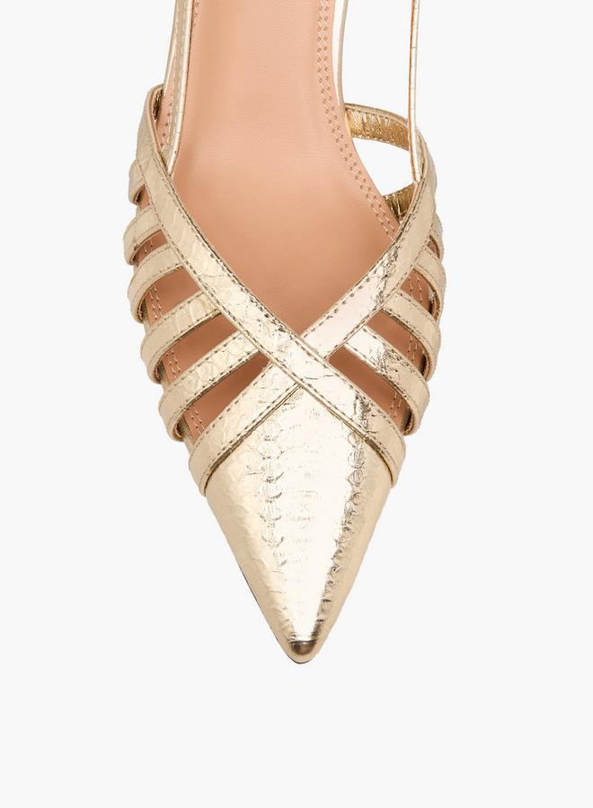 سيليست أحذية نسائية بكعب رفيع وإبزيم - Image 4