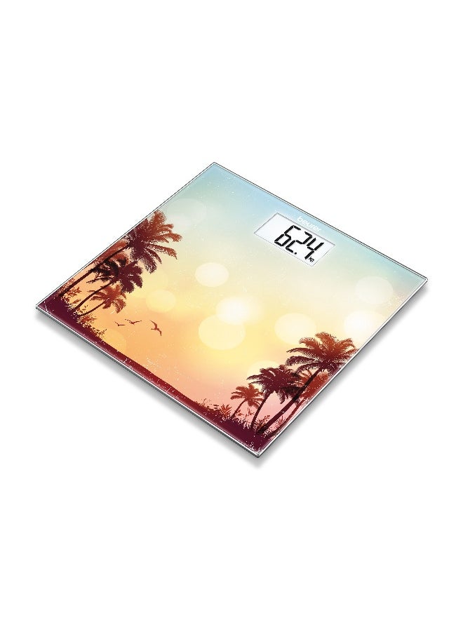 Beurer Gs 203 Beach Glass Bathroom Scale 