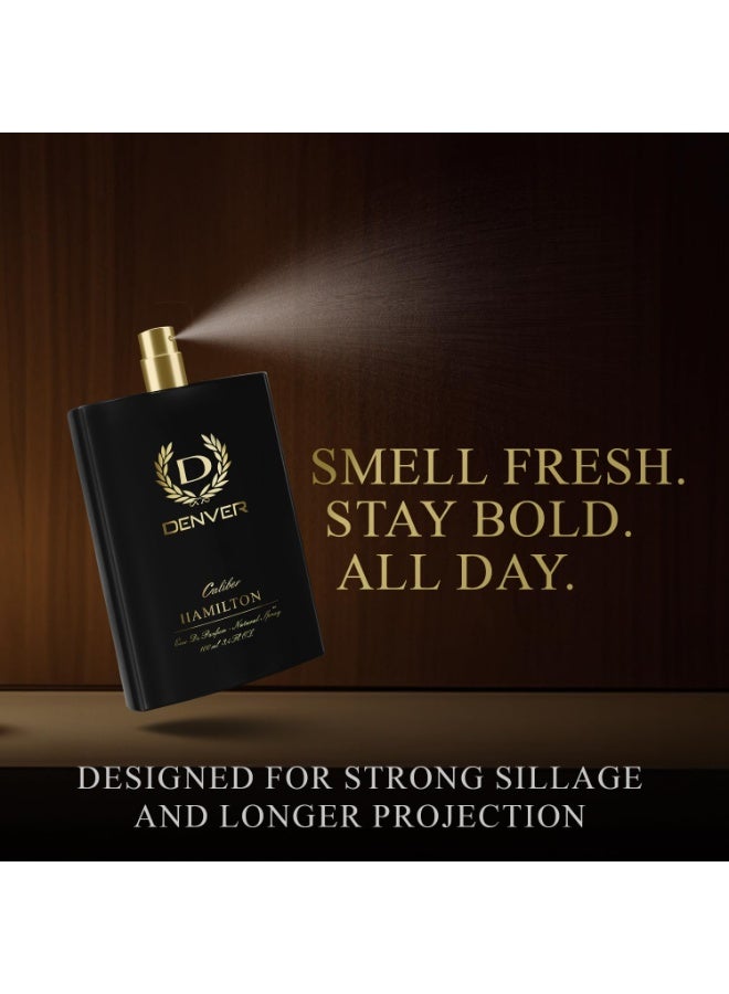 DENVER Hamilton Caliber Perfume - 100ML | Eau de Parfum - For Men | Long Lasting Luxury Scent Fragrance - Image 5