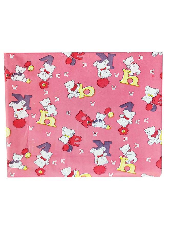 Ecosoft Plastic Sheetpvc Sheet For Kidsrubber Sheet For Babiesbed Wetting Protector(90 X 135 Cm) (Pink Alphabet)  - Image 3