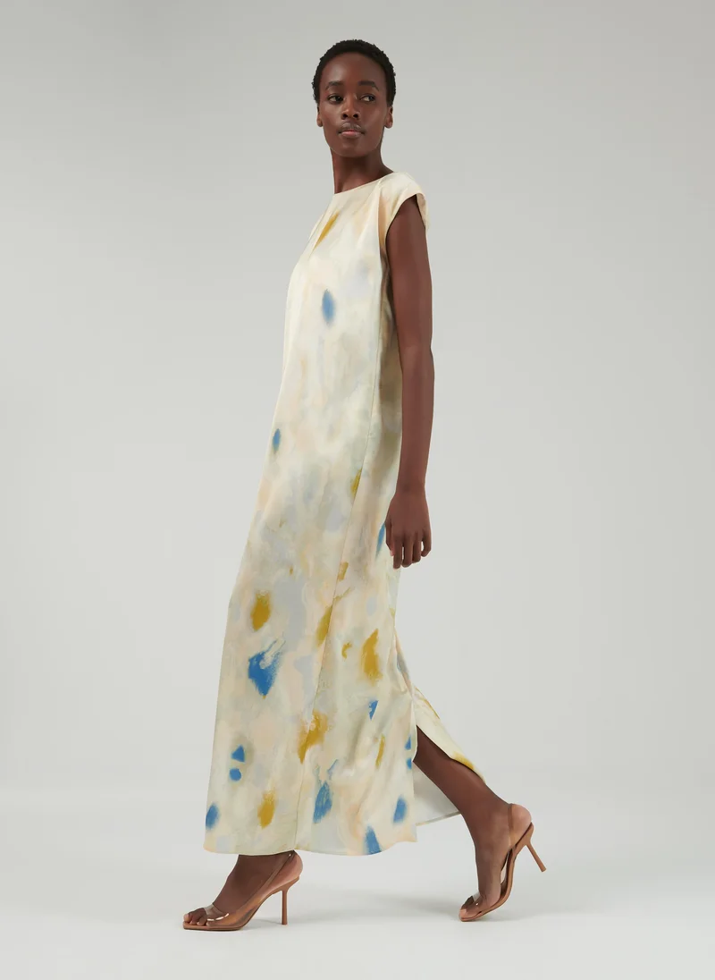 leem Watercolor Maxi Dress